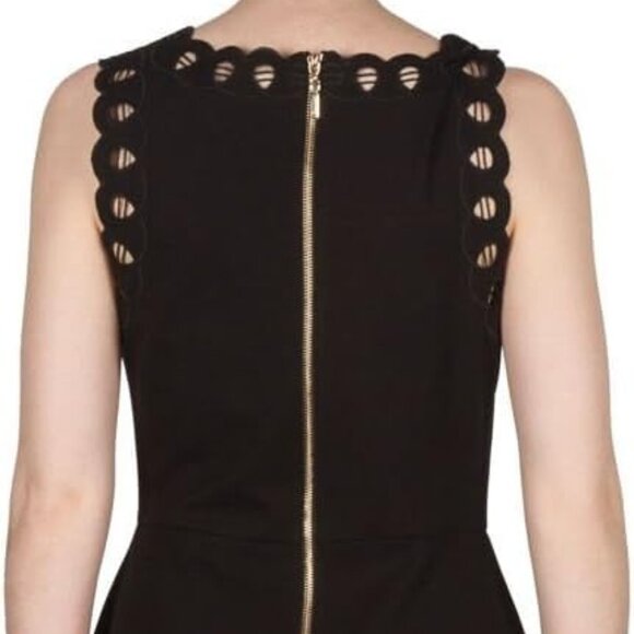 NWT Joseph Ribkoff Cutout Black Dress Size 6 - Picture 11 of 15